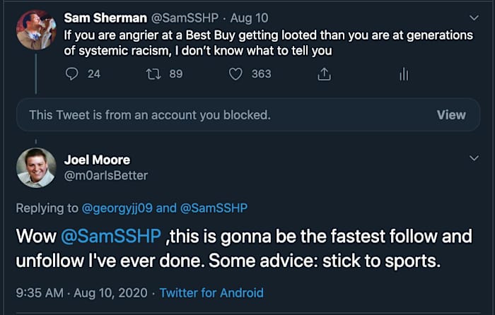 Thanks Joel, I won't!